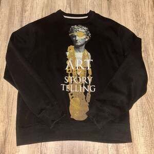Rocawear Classic The Art of Storytelling David Bust Graphic Sweatshirt Size L